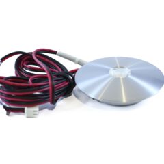 Inbouwspot LED Super Flat rand ALU 700mA 2,1 Watt warm wit